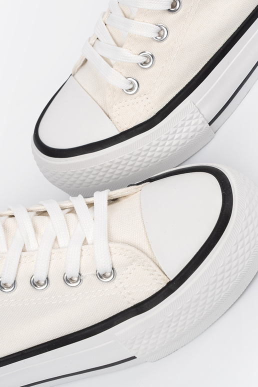 scarpe casual Colore bianco con una nota Love scarpe casual Colore bianco con una nota Love