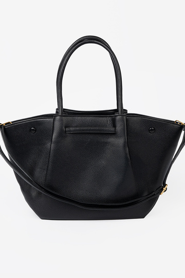 Un classico shopperka z fakturoAanej skóry ekologicznej