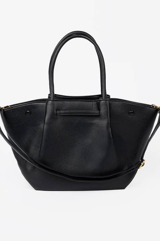 Un classico shopperka z fakturoAanej skóry ekologicznej