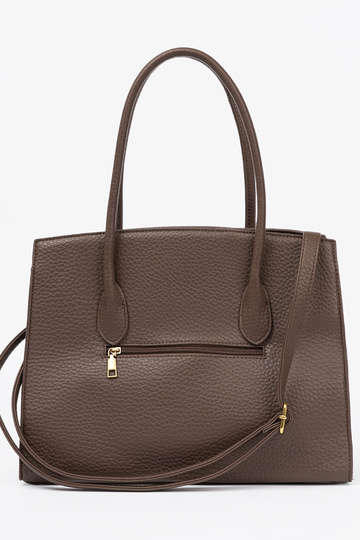 Palmare shopperka z fakturoAanej eko skóry