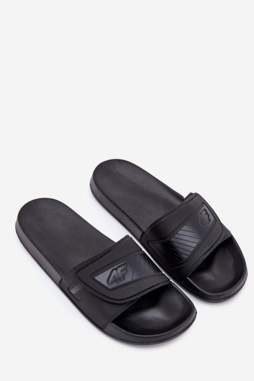 Ciabatte Uomo con chiusure adesive 4FMM00FFLIM091-20S colore nero