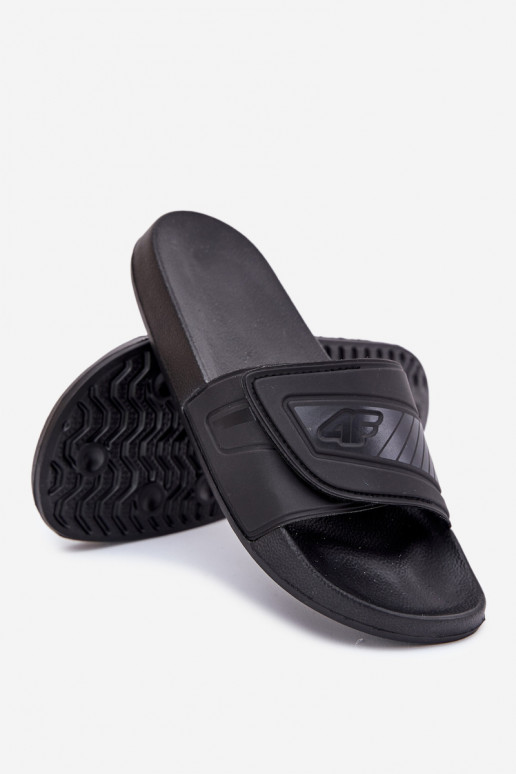 Ciabatte Uomo con chiusure adesive 4FMM00FFLIM091-20S colore nero