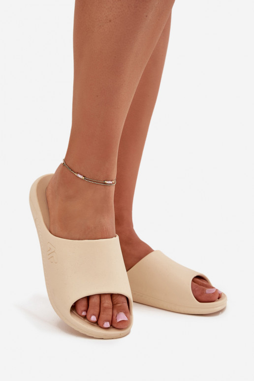 Ciabatte da donna 4F 4FMM00FFLIF093A-83S color sabbia