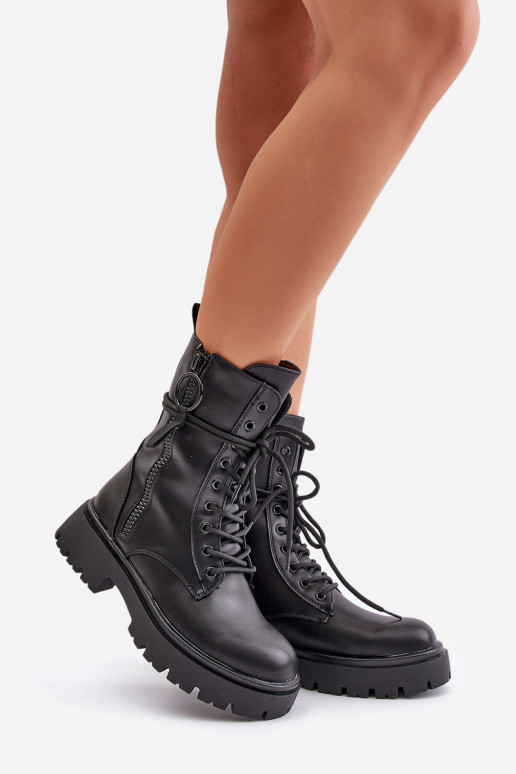 riscaldamento Stivaletti da lavoro Femminile in ecopelle colore nero Nealandra riscaldamento Stivaletti da lavoro Femminile in ecopelle colore nero Nealandra