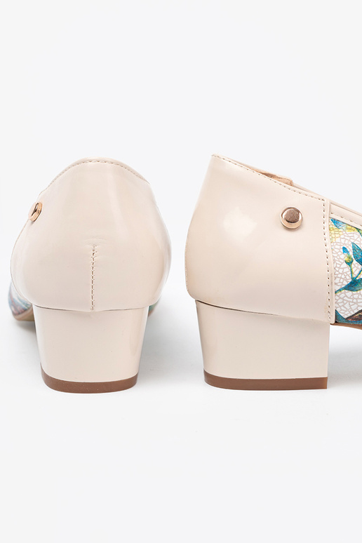 Scarpe col tacco alto z egzotycznym Azorem Scarpe col tacco alto z egzotycznym Azorem