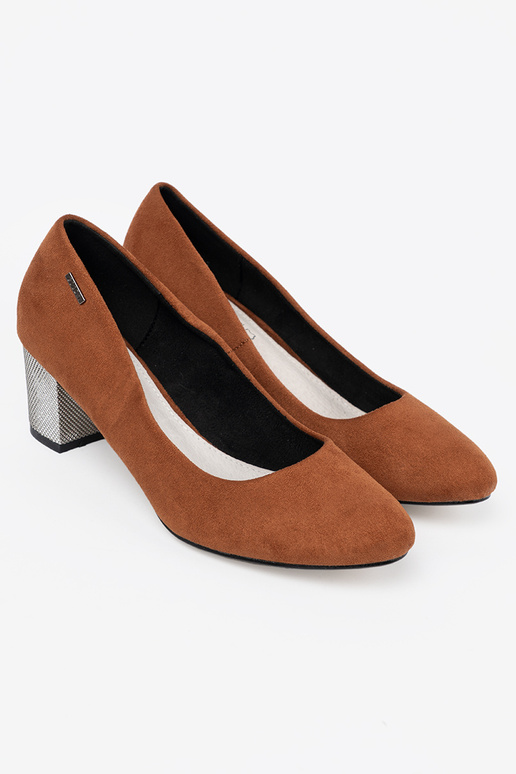 colore marrone tacchi alti z ozdobnym argentom obcasem colore marrone tacchi alti z ozdobnym argentom obcasem