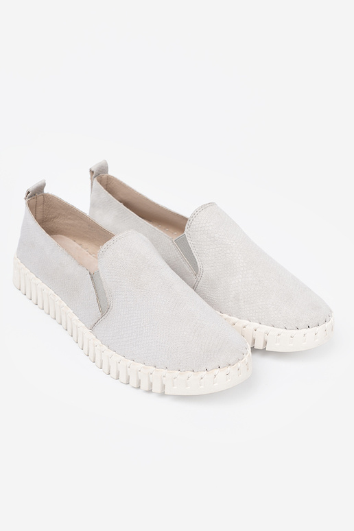 colore grigio scarpe slip-on z flessibilemi AstaAkami colore grigio scarpe slip-on z flessibilemi AstaAkami