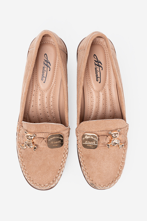 scarpe da donna z aplikacją misia scarpe da donna z aplikacją misia