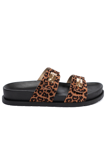 Pantofole da donna leopardato 2