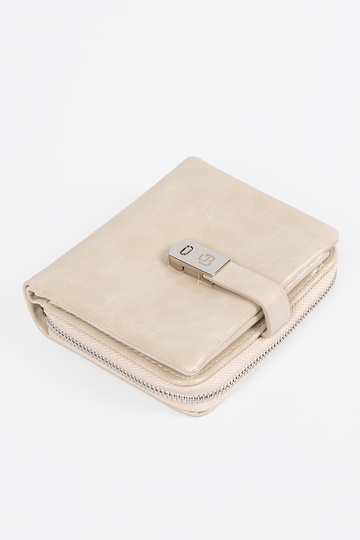 Colore bianco elegancki Portafoglio da donna