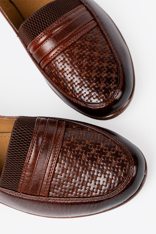 scarpe da donna slip-on z fakturoAanym noskiem scarpe da donna slip-on z fakturoAanym noskiem