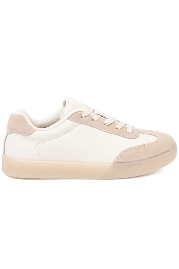 Scarpe casual da donna Colore bianco-beige 2