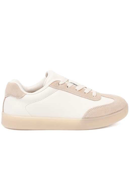 Scarpe casual da donna Colore bianco-beige