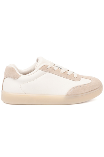Scarpe casual da donna Colore bianco-beige