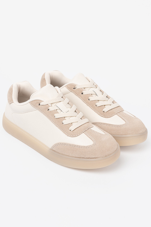 Scarpe casual da donna Colore bianco-beige