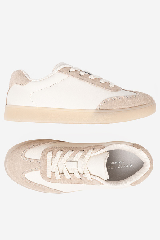 Scarpe casual da donna Colore bianco-beige