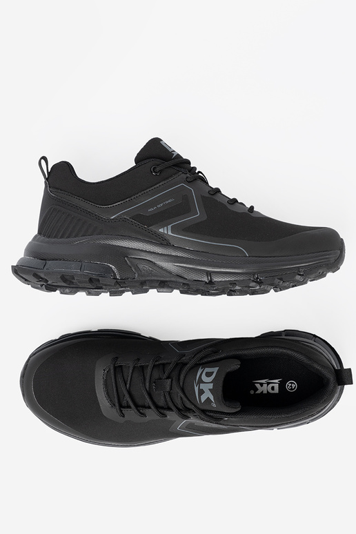 Stile sportivo obuAie colore nero DK z technologią Aqua Guscio morbido