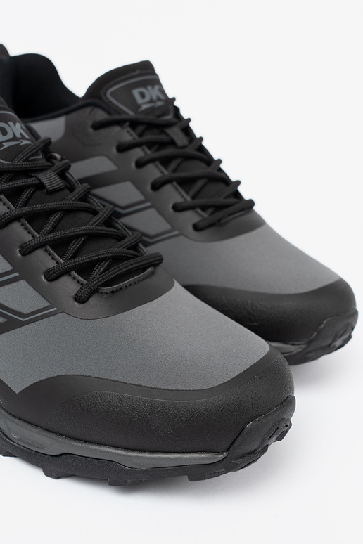 Scarpe da uomo in stile sportivo A odcieniach grigiości DK