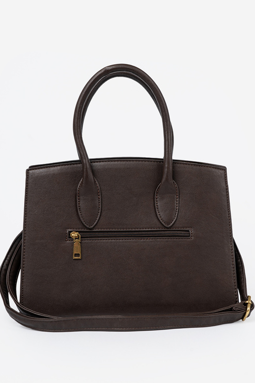 Deverrone scuro borsetta con fibbia decorativa A d orom kolorze