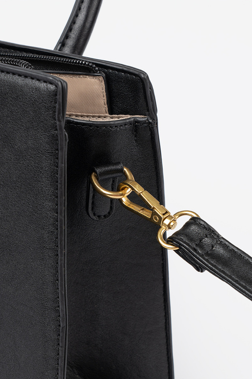 nero borsetta con fibbia decorativa A d orom kolorze