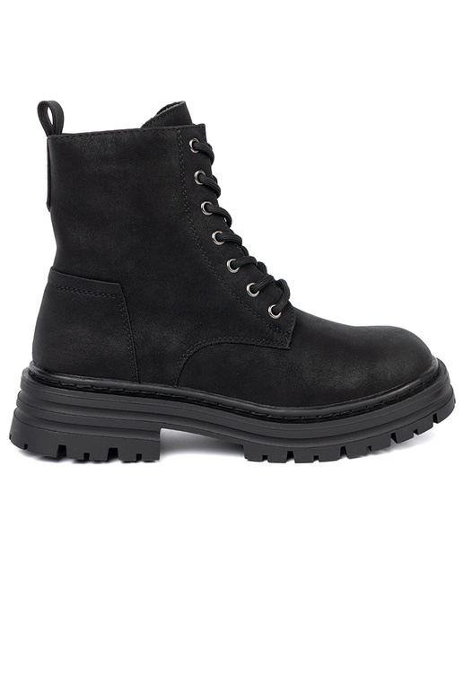 colore nero Scarpe da donnae z laccim i bieżnikiem Sergio Leone