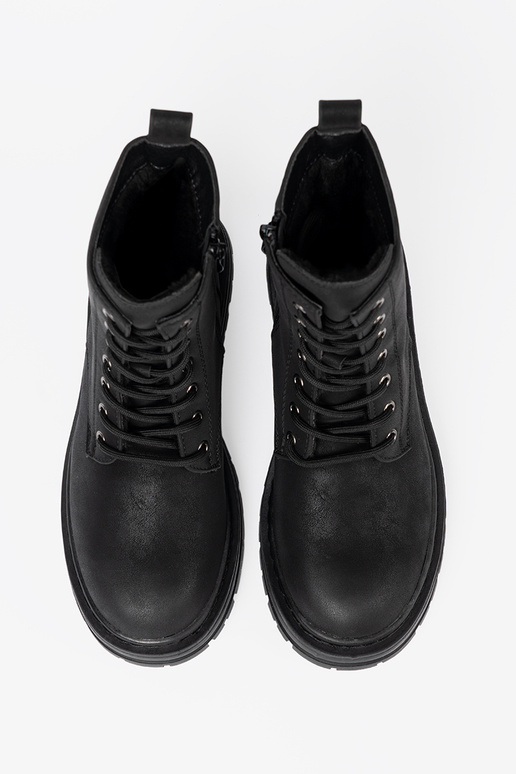 colore nero Scarpe da donnae z laccim i bieżnikiem Sergio Leone