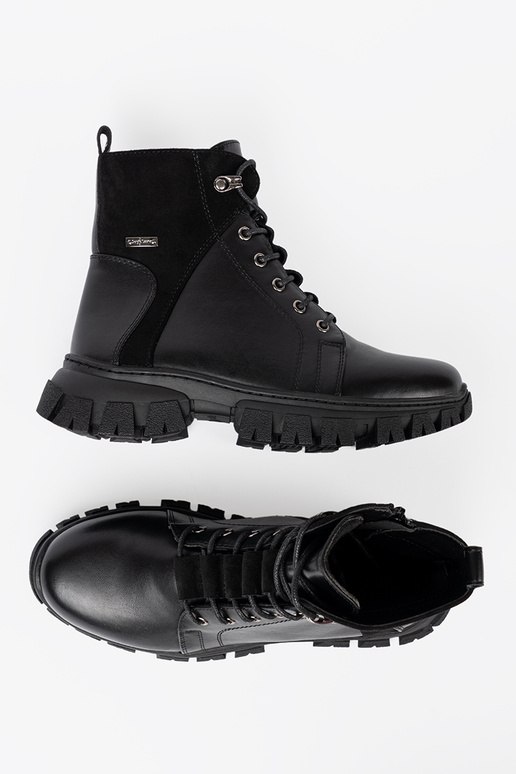 colore nero scarpe z masyAną podeszAą i suAakiem Sergio Leone