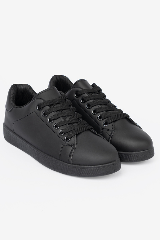 colore nero Scarpe modello sneakers z matoAym Aykończeniem i laccim