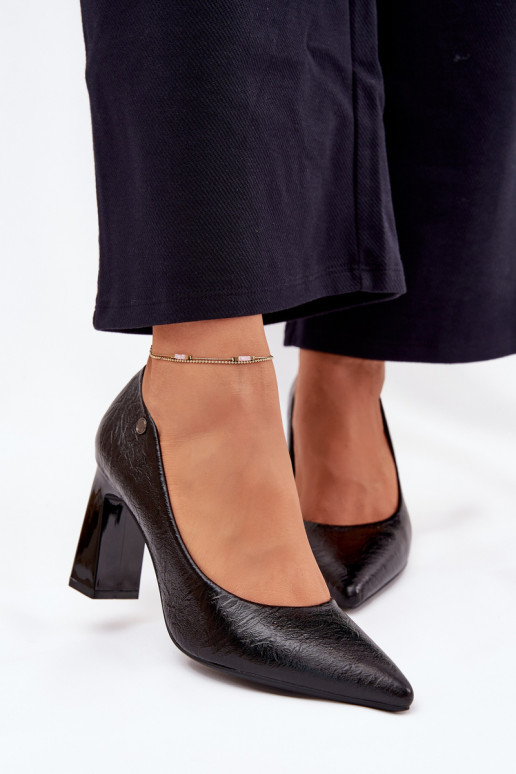 Scarpe col tacco alto Vinceza 62252 colore nero