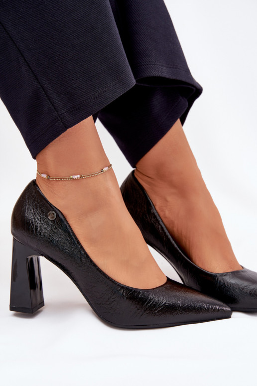 Scarpe col tacco alto Vinceza 62252 colore nero