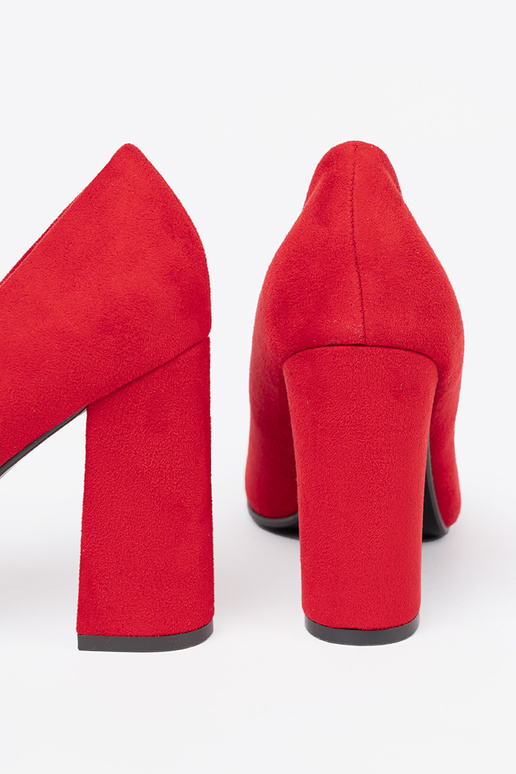 Elegantello classico Rosso tacchi alti z zaokrąglonym noskiem Elegantello classico Rosso tacchi alti z zaokrąglonym noskiem