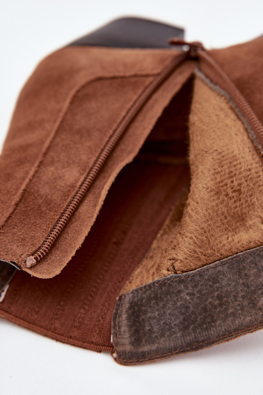 dalla pelle scamosciata Stivali con riscaldamento interno colore marrone Arelia