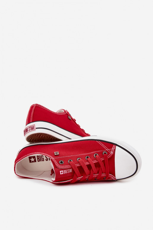 Scarpe casual da uomo Basso  Big Star DD174502 colore rosso