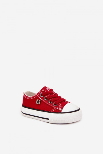 Infantile Elegantello classico scarpe casual Big Star DD374161 colore rosso