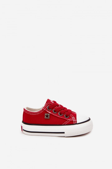 Infantile Elegantello classico scarpe casual Big Star DD374161 colore rosso 2