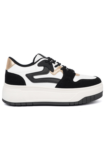 Nero e Colore bianco Scarpe modello sneakers ze d oromi detalami 2