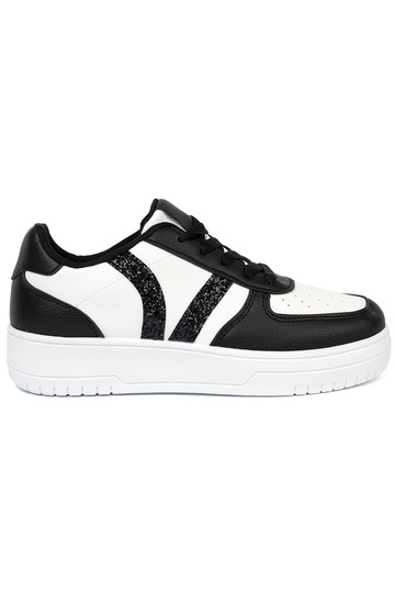 Elegante nero-Colore bianco Scarpe modello sneakers z luccichiooAymi AstaAkami 2
