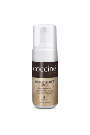 Coccine Schiuma detergente per pelle scamosciata e tessuti nubuck Detergente per nubuck