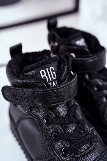 Scarpe sportive imbottite per bambini Big Star GG374040 nere 2