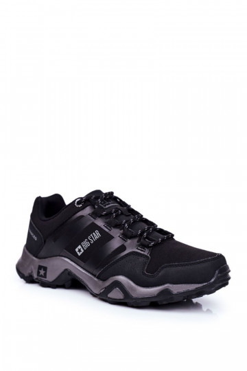 Scarpe da trekking da uomo Big Star Outdoor nere GG174269