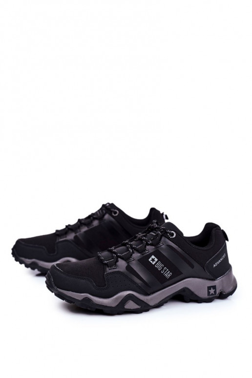 Scarponi da trekking per uomo Big Star Outdoor colore nero GG174269