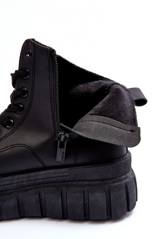 riscaldamento Pelle scarpe casual Al Castello Big Star MM274625 colore nero