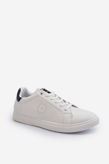 Scarpe basse da uomo in eco-pelle Big Star NN174282 bianche