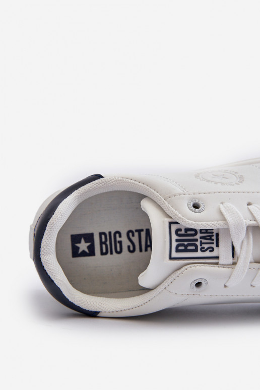 Basso Scarpe casual da uomo in ecopelle Big Star NN174282 Colore bianco