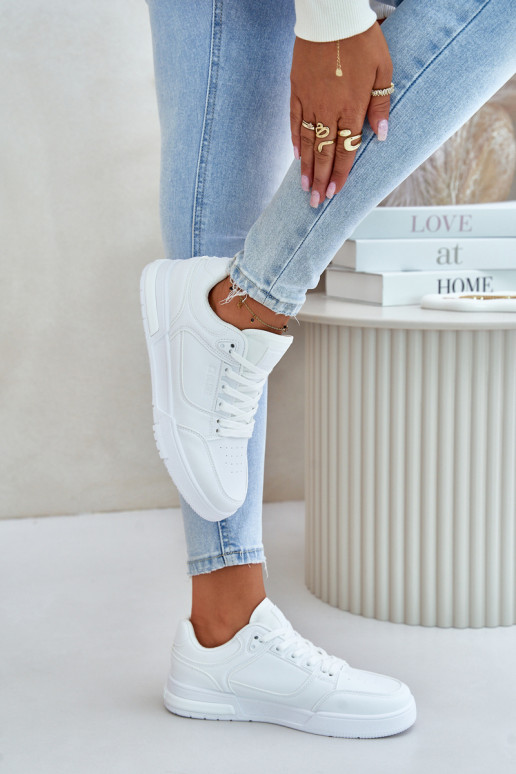 Scarpe modello sneakers Femminile Big Star OO274A549 Hi-Poly System Colore bianco