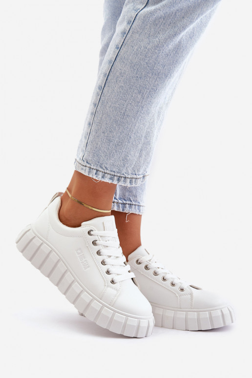 riscaldamento Scarpe modello sneakers Femminile Big Star MM274616 Colore bianco