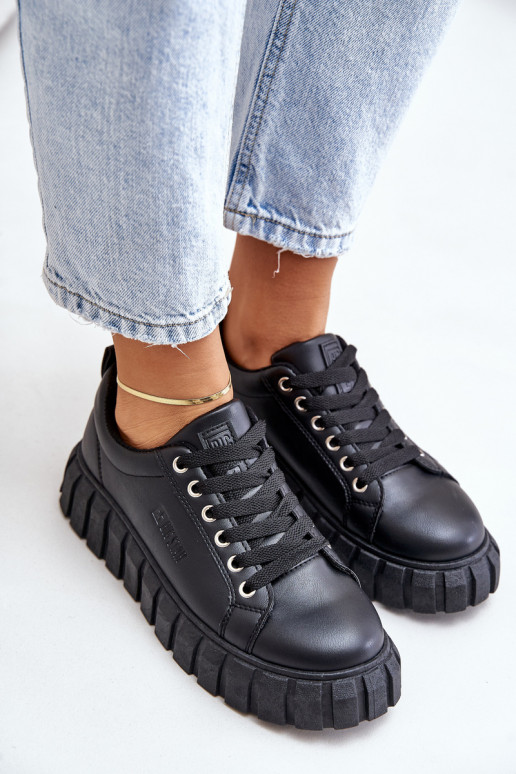 riscaldamento Scarpe modello sneakers Femminile Big Star MM274617 colore nero