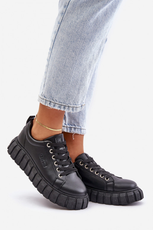 riscaldamento Scarpe modello sneakers Femminile Big Star MM274617 colore nero