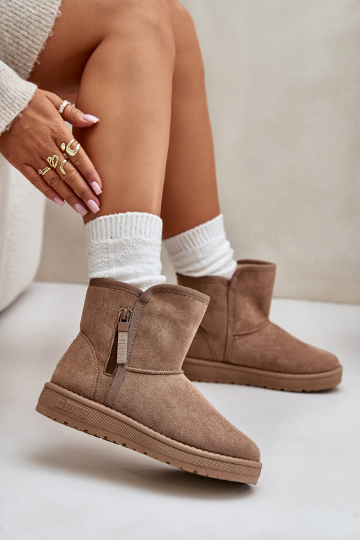 Stivali da neve Femminile Big Star OO274A165 beige