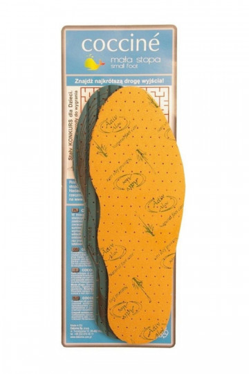 Coccine solette per bambini con aloe per numero 19-35